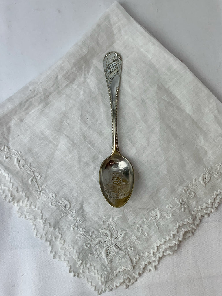 Estate Collection Silver Souvenir Spoon - Theodore Roosevelt