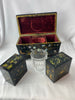 Estate Collection Victorian Polychrome Tea Caddy