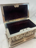 Estate Collection Silver Plate Antique Ecclesiastical Alms Box