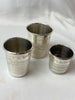 Estate Collection Silverplate - Set of 3 Jiggers C1915