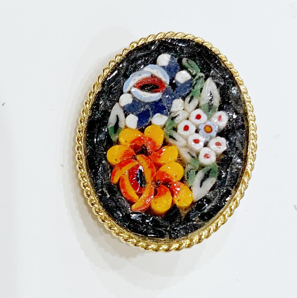 Estate Collection Brooch - Micro Mosaic