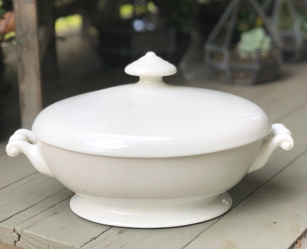 Estate Collection Ironstone - Covered Dish