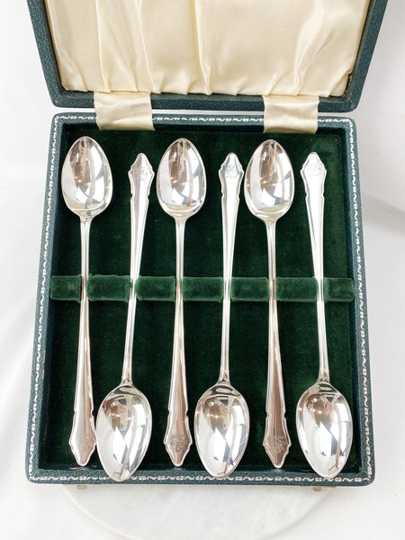 Estate Collection Silver Plate  - Ice Cream Spoons