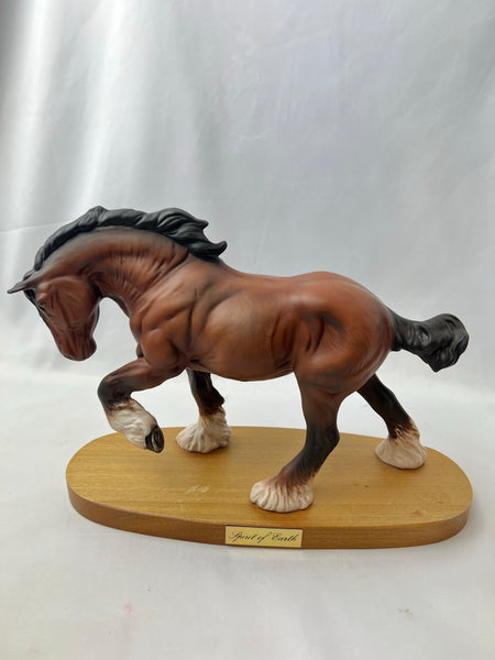 Estate Collection Beswick Spirit of the Earth Horse