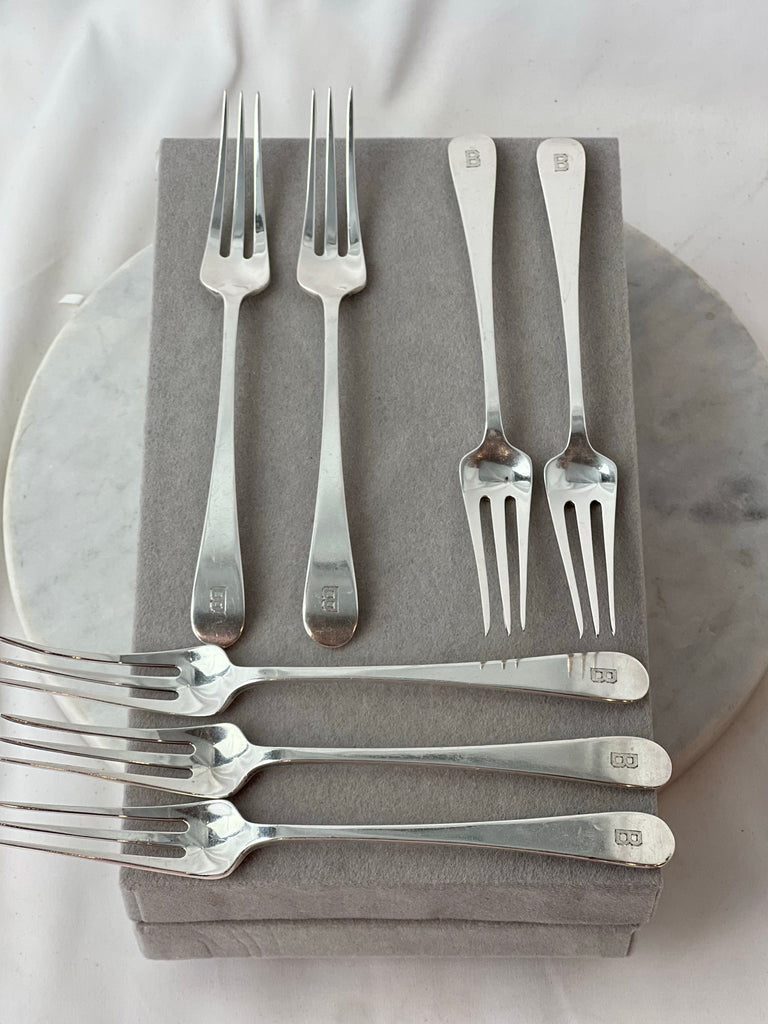 Estate Collection - Sterling Silver Serving Forks