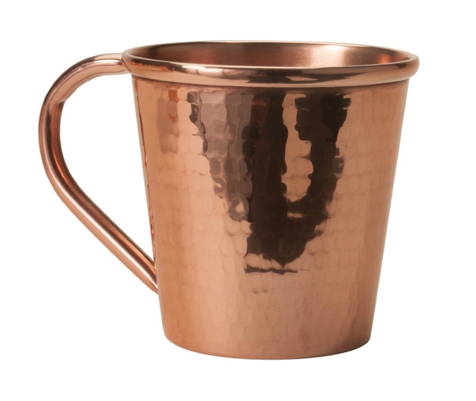 Moscow Mule Mug, 12 oz Copper Handle