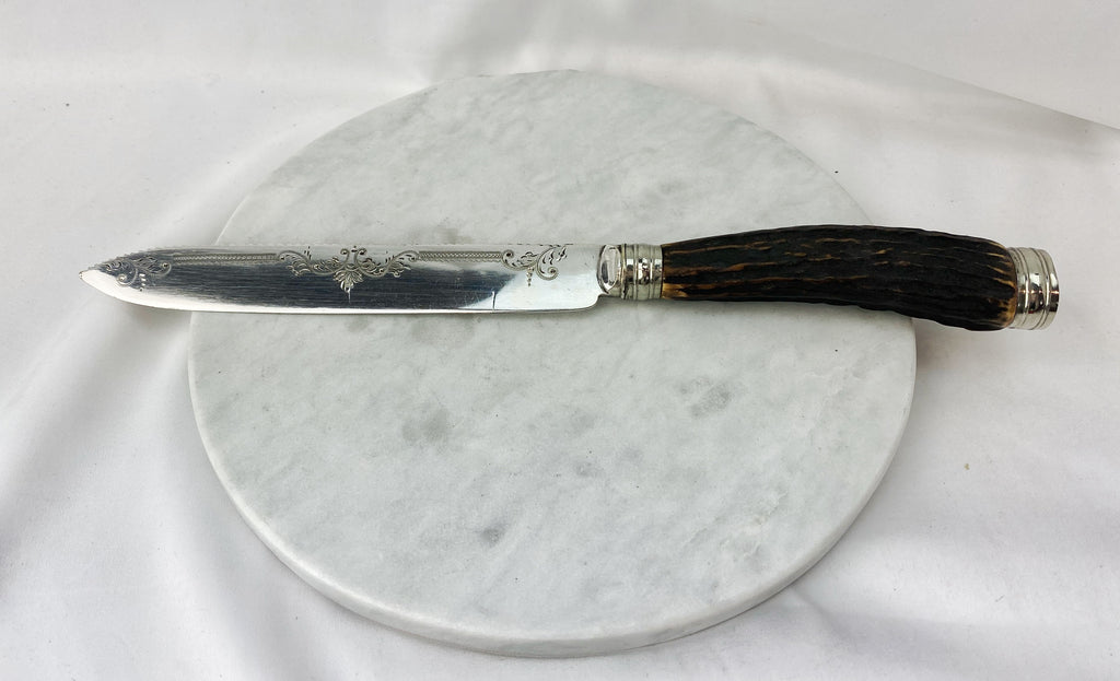 Estate Collection Silver Plate - Serrated Knife