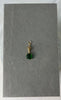 Vignette - Carved Green Quartz w/Pave Cross