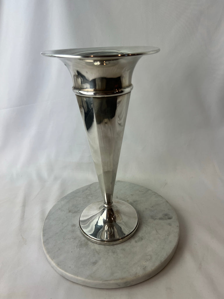 Estate Collection - Vintage Sterling Silver Trumpet Vase