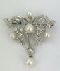Estate Collection Brooch - Antique Gold & Pearl
