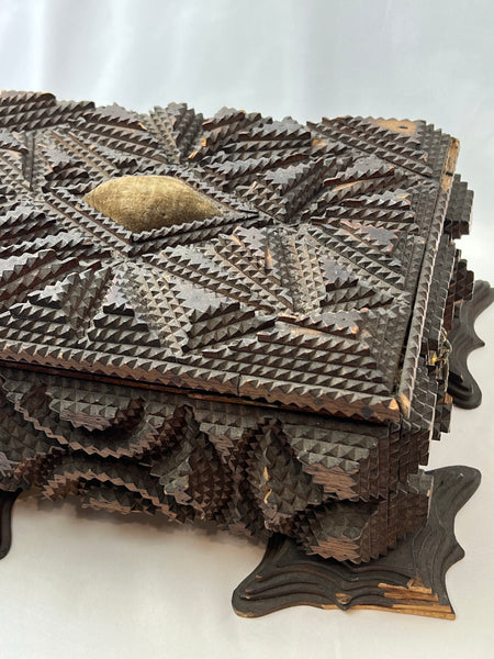 Estate Collection - Tramp Art Box