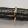 Estate Collection Ring - 18k Gold Diamond Single Stone