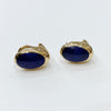 Estate Collection Earrings - 9k Gold Lapis Lazuli