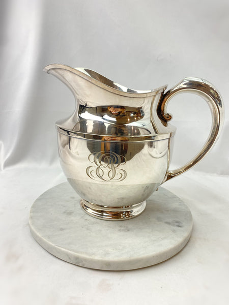 Estate Collection - Silver Plate Water Pitcher