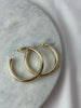 Earrings - Tubular Gold Hoops