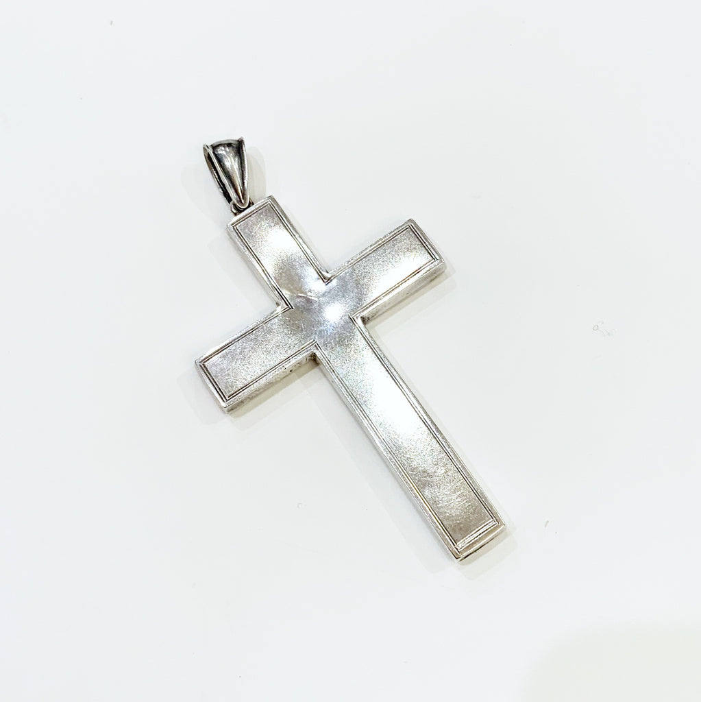 Estate Collection Cross - Silver