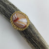 Estate Collection Ring - 18K Yellow Gold/Cabochon Jasper