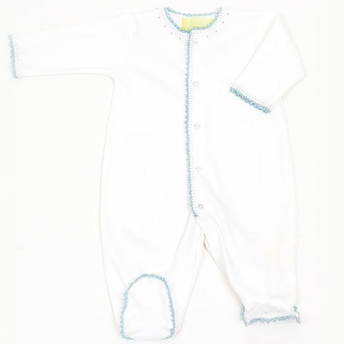 Pima Cotton Jersey Footy Romper